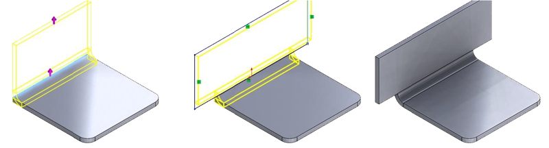 Solidworks Sheet metal Edge flanges