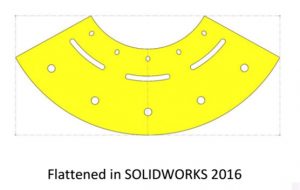 solidworks sheet metal - flattened in SOLIDWORKS