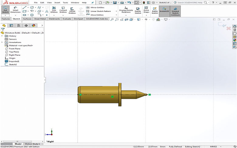 Change Origin of Imported Parts in SOLIDWORKS.