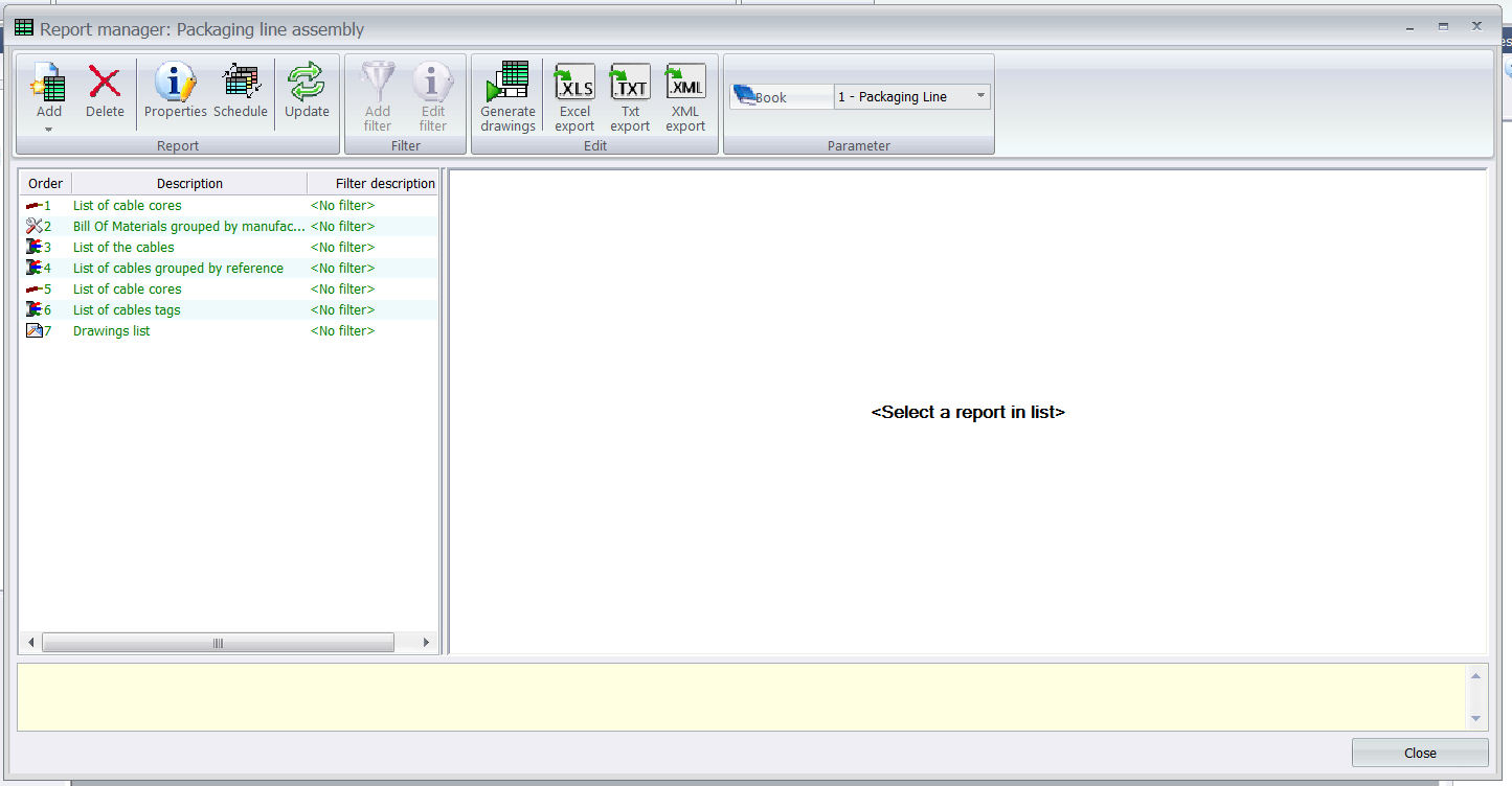 How to customize reports in SOLIDWORKS Electrical