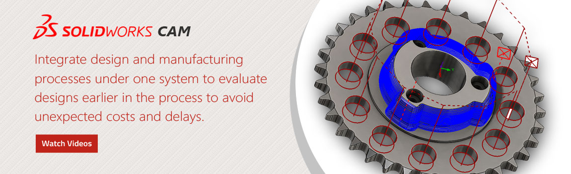 SOLIDWORKS CAM - Knowledge Based Machining (KBM) Software