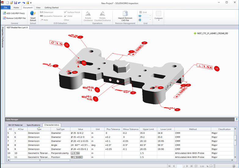 SOLIDWORKS Inspection new features