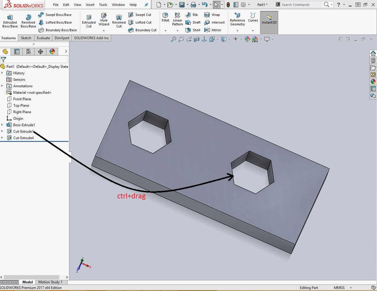 How to Use Copy and Paste Sketch Feature in SOLIDWORKS