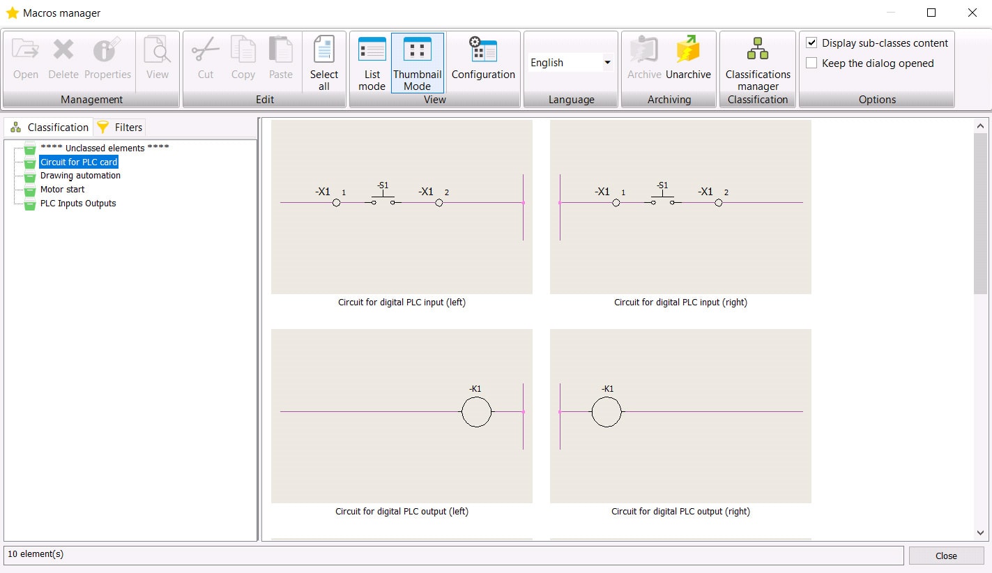 Macros- Creation and usage in SolidWorks Electrical