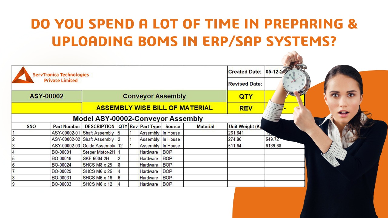 BOMs in ERP?SAP systems