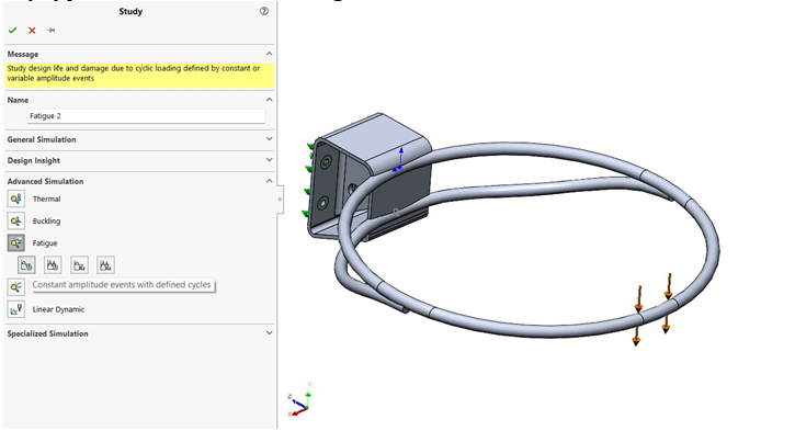 Fatigue Analysis in SOLIDWORKS Simulation