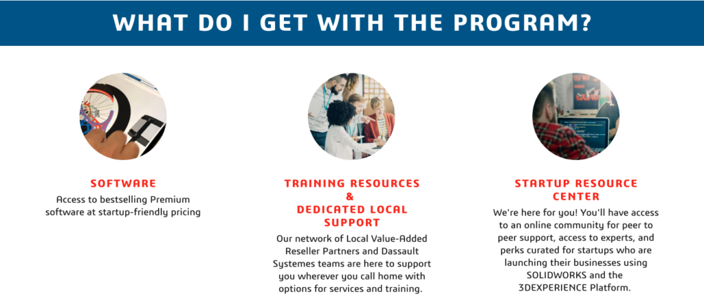 3DEXPERIENCE Works SOLIDWORKS Startup Program