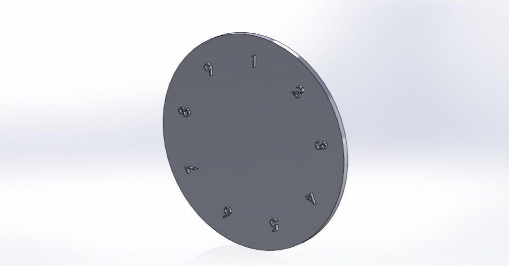 Creating an Incrementing Numerical Pattern in Solidworks