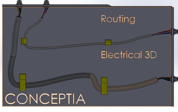 SOLIDWORKS Electrical 3D vs Routing