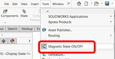 Magnetic Mate on/off in Asset publishing