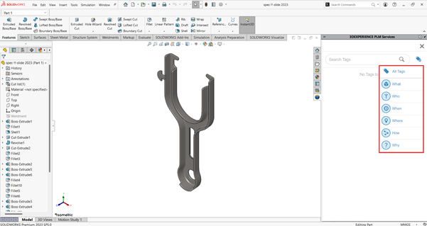 6W tags on 3DEXPERIENCE Works