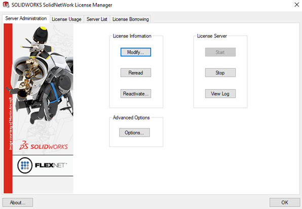 SolidNetWork License Manager