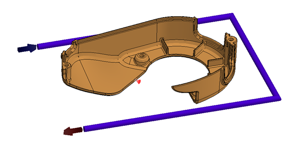 Evaluate Mold Cooling System in your design to find the complete cycle time