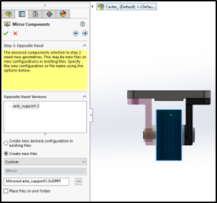 While creating the new files from the components, the option to add Prefix, Suffix or Custom Name exists along with which, the source components location and the destination path can be mentioned.