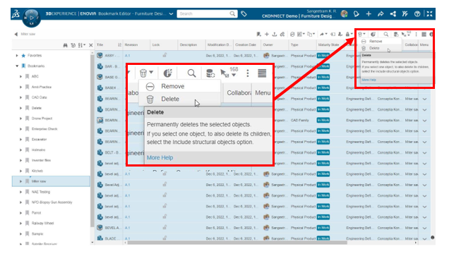 How to Delete the Content from a Collaborative Space on 3DEXPERIENCE Platform?