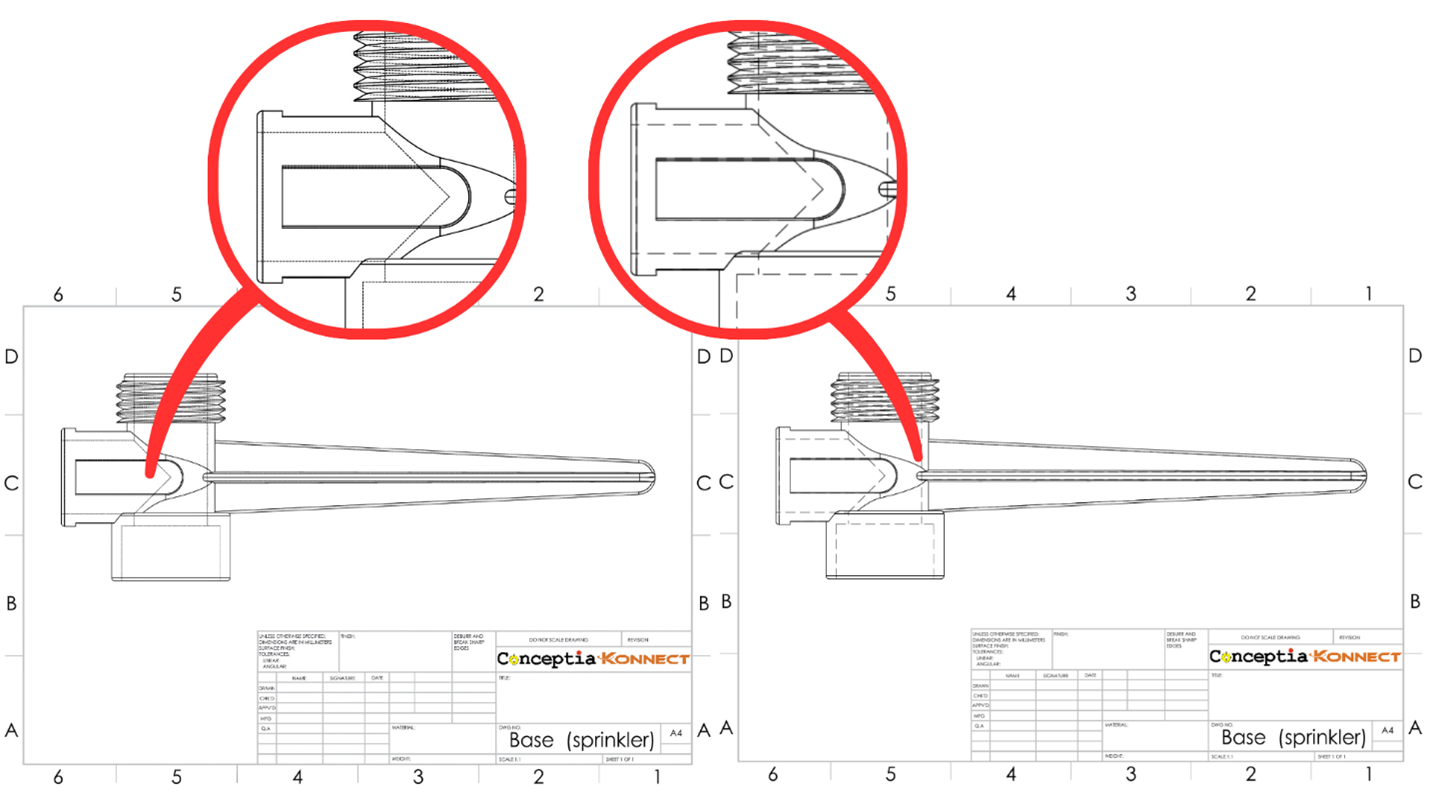 How to Change the Scalability of Hidden Lines in SOLIDWORKS Drawings