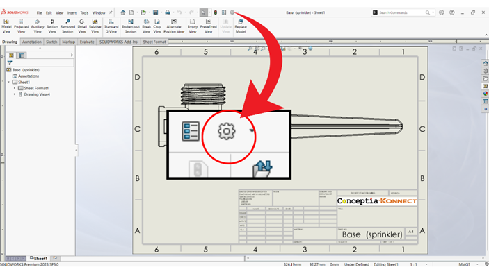 Open document properties