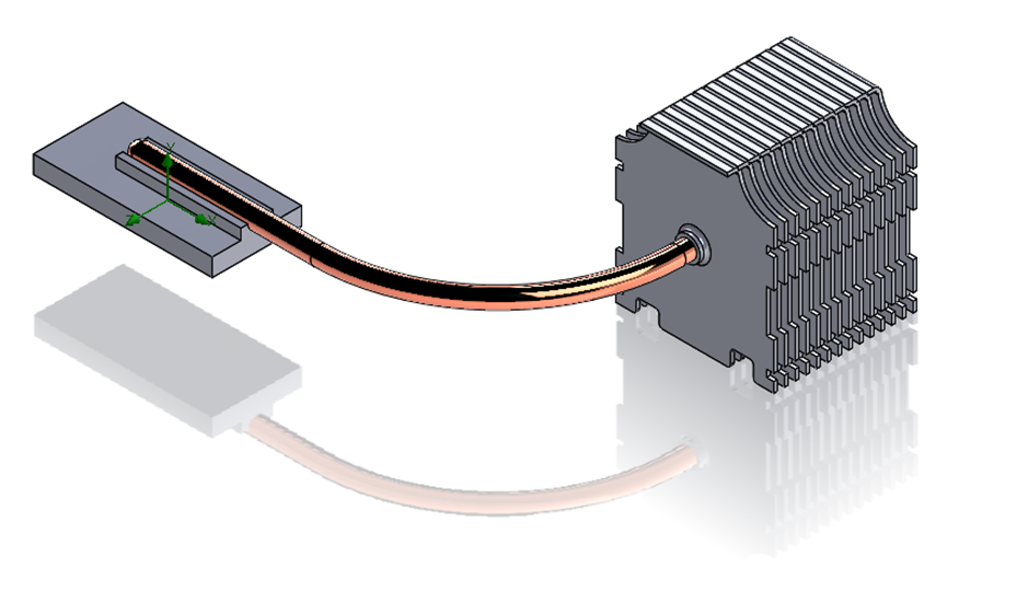 The Heat Pipe feature is available in the Flow Simulation Electronic Cooling Module.