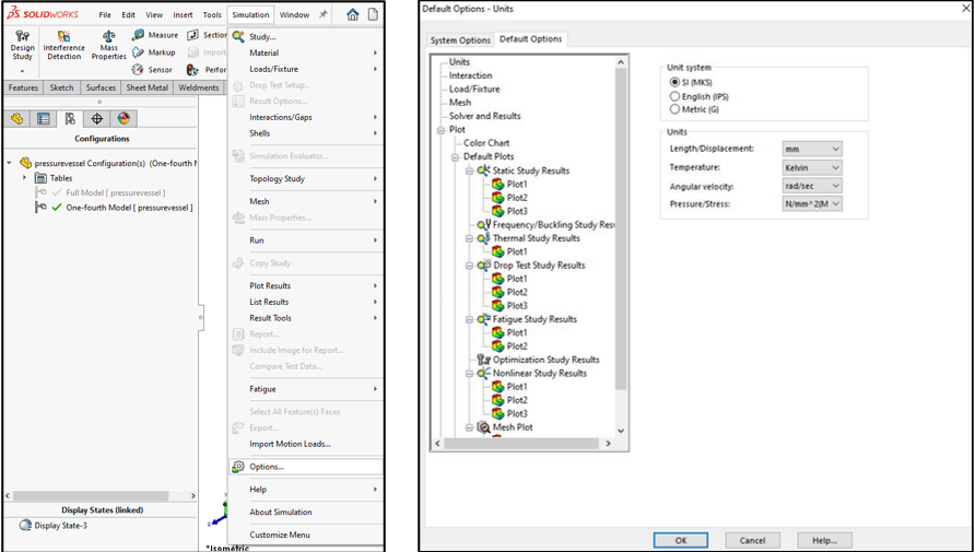 SOLIDWORKS Simulations