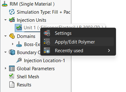 Polymer Material database