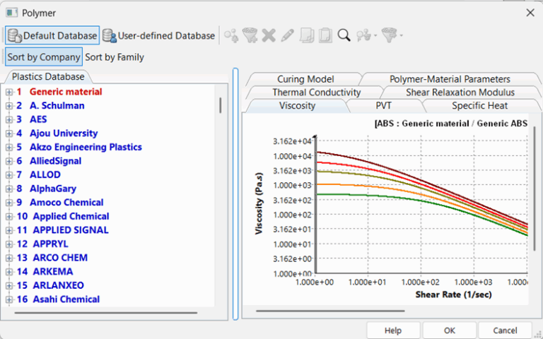 Customizing Material Database by importing or creating Material in ...