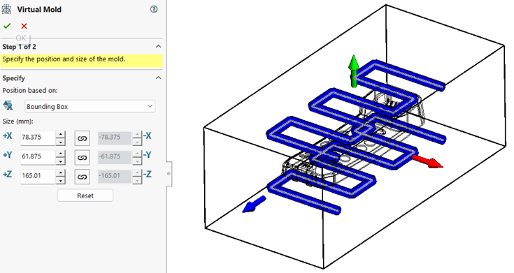 Optimizing cycle time using advanced analysis of cooling system study