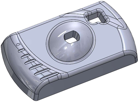 Using the Cavity feature for creating virtual molded parts in Solidworks