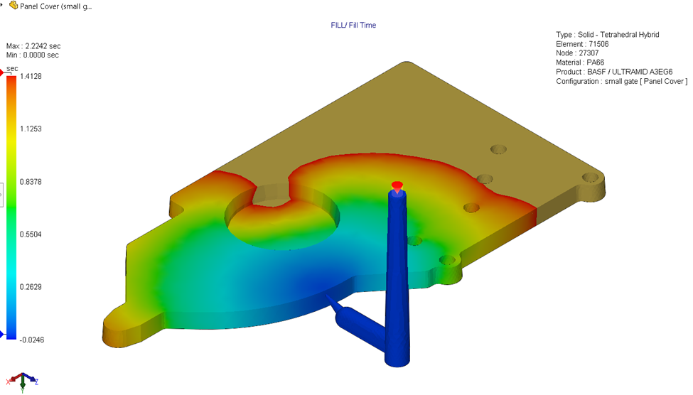 With improved fill analysis, more accurate sink mark predictions, and intelligent warpage analysis, users gain more confidence in their design decisions while reducing the risk of costly rework.
