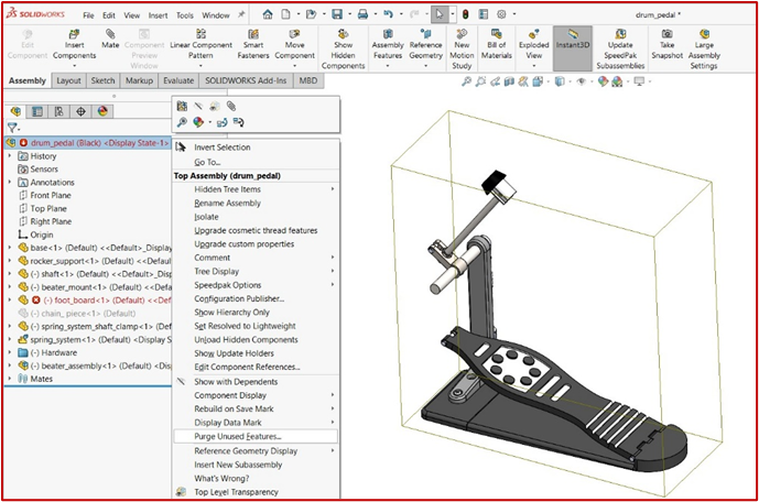 Errors and warnings within SOLIDWORKS files can cause solving issues, leading to longer save time or even application crashes during file export. Additionally, these problems may result in exported files that experience performance issues or display inaccuracies when viewed in eDrawings environment. To ensure reliable exports and optimal viewing experiences, it is essential to identify and resolve any errors or warnings in the SOLIDWORKS files before proceeding with the export.