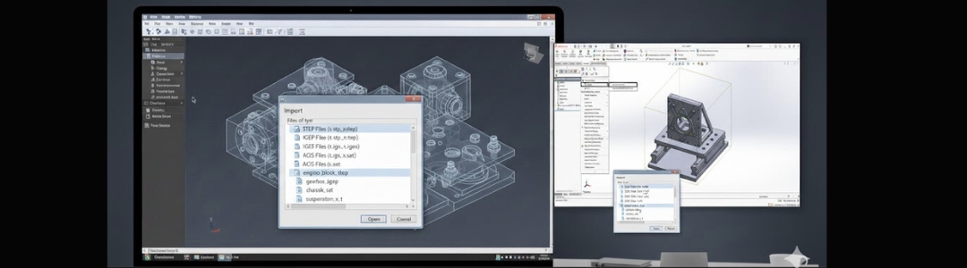 How to import neutral files in SOLIDWORKS?