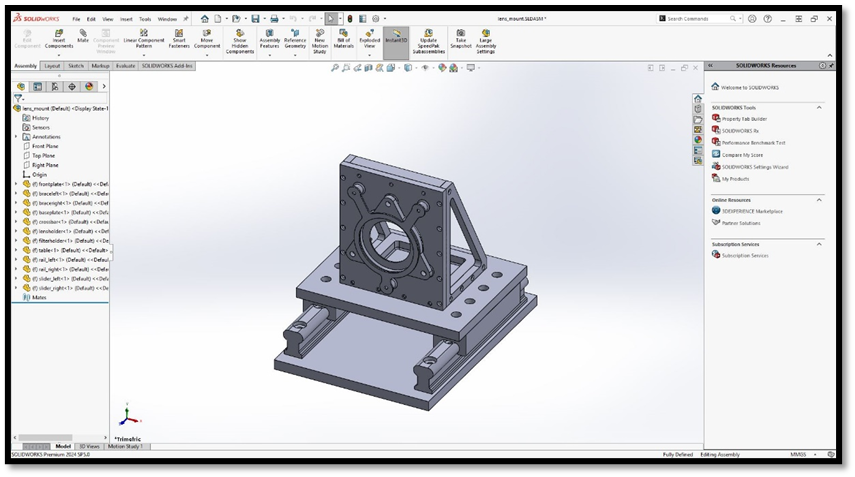 In this mode, users must manually configure import options to ensure accurate geometry, solid modeling, and correct unit scaling. It is beneficial when you need complete control over the imported geometry or plan to modify the part extensively.