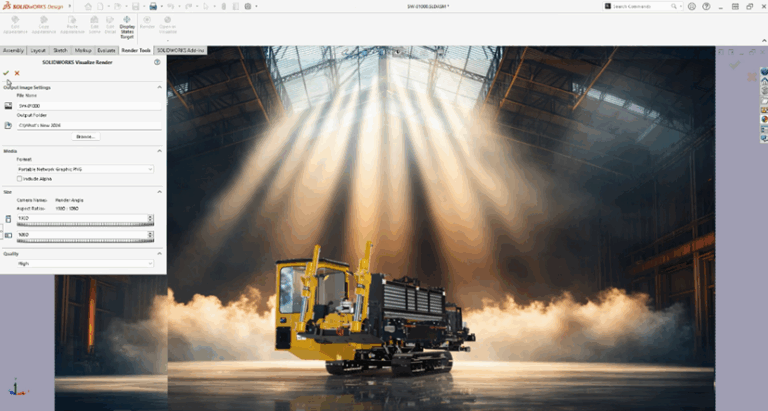 What’s New In SOLIDWORKS 2026 – Rendering Enhancements - Conceptia