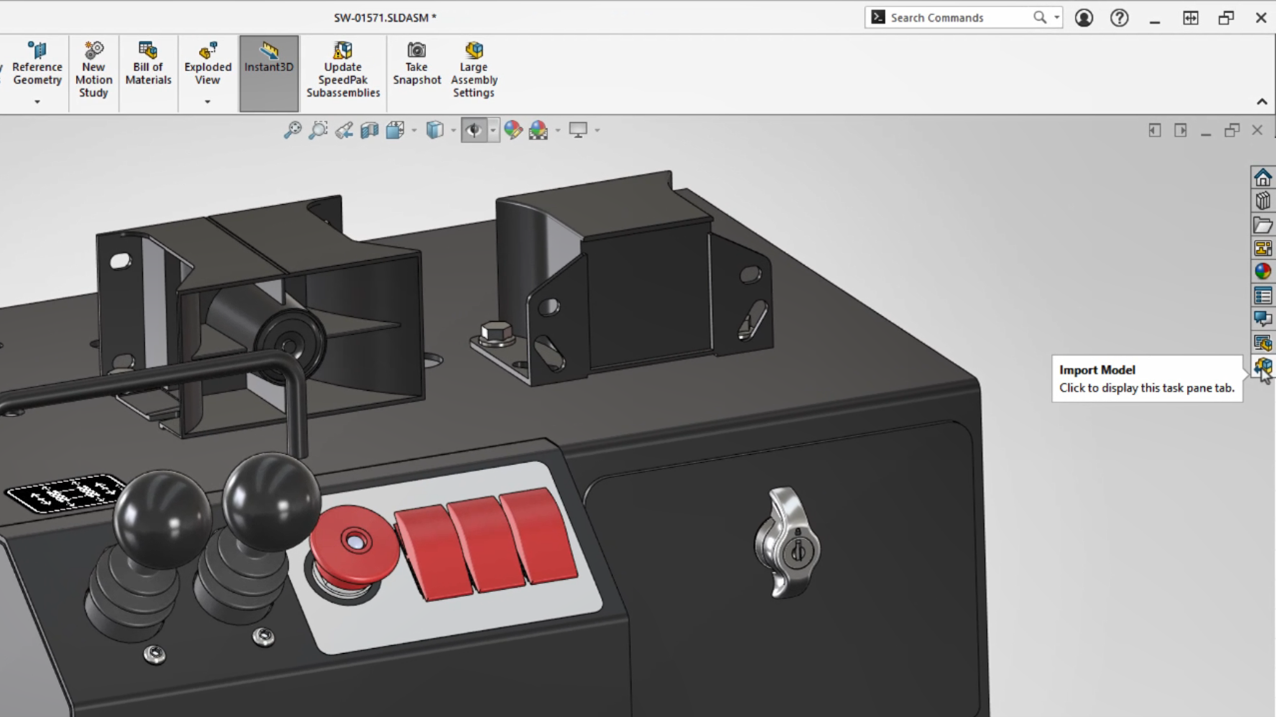 How SOLIDWORKS 2026 Background Importer Helps Engineers Manage Time Better
