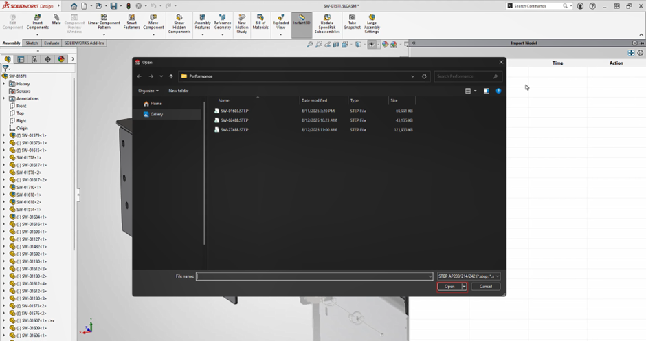 How SOLIDWORKS 2026 Background Importer Helps Engineers Manage Time Better