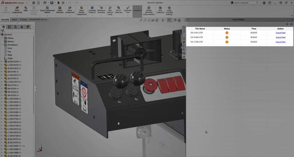 How SOLIDWORKS 2026 Background Importer Helps Engineers Manage Time Better