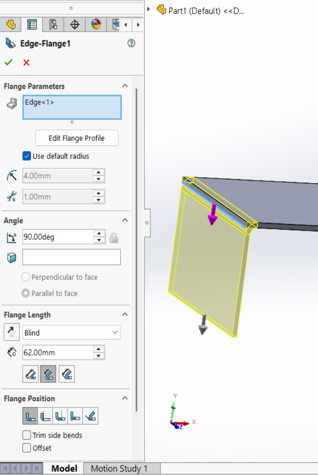 Multi Length Edge Flange Feature for Faster Sheet Metal Design in SOLIDWORKS