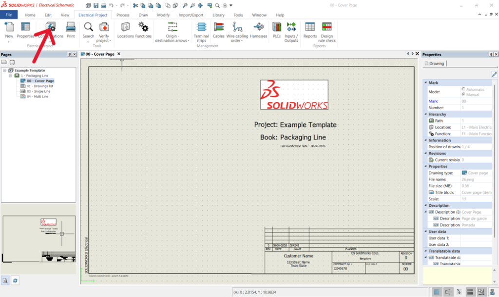 Step 2: Go to the Configuration Window