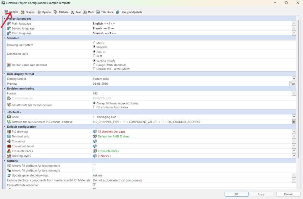 Step 3: Check and Adjust General Project Settings