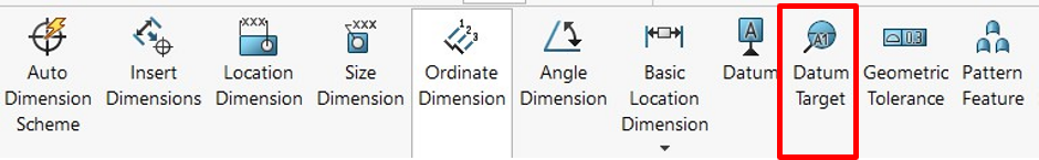 Addition of Datum Targets in SOLIDWORKS MBD