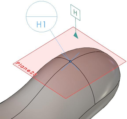 Datum Target at a Point or Vertex