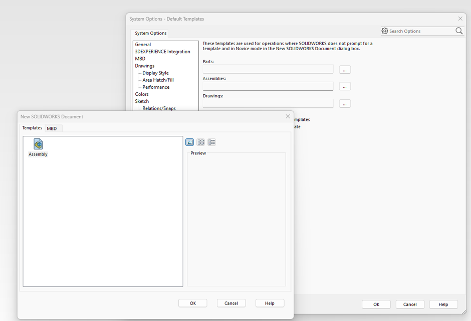 Post-Installation SOLIDWORKS System Options - Basic Settings Guide