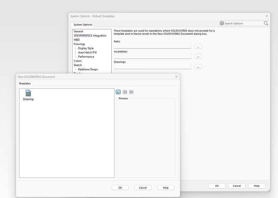 Post-Installation SOLIDWORKS System Options - Basic Settings Guide
