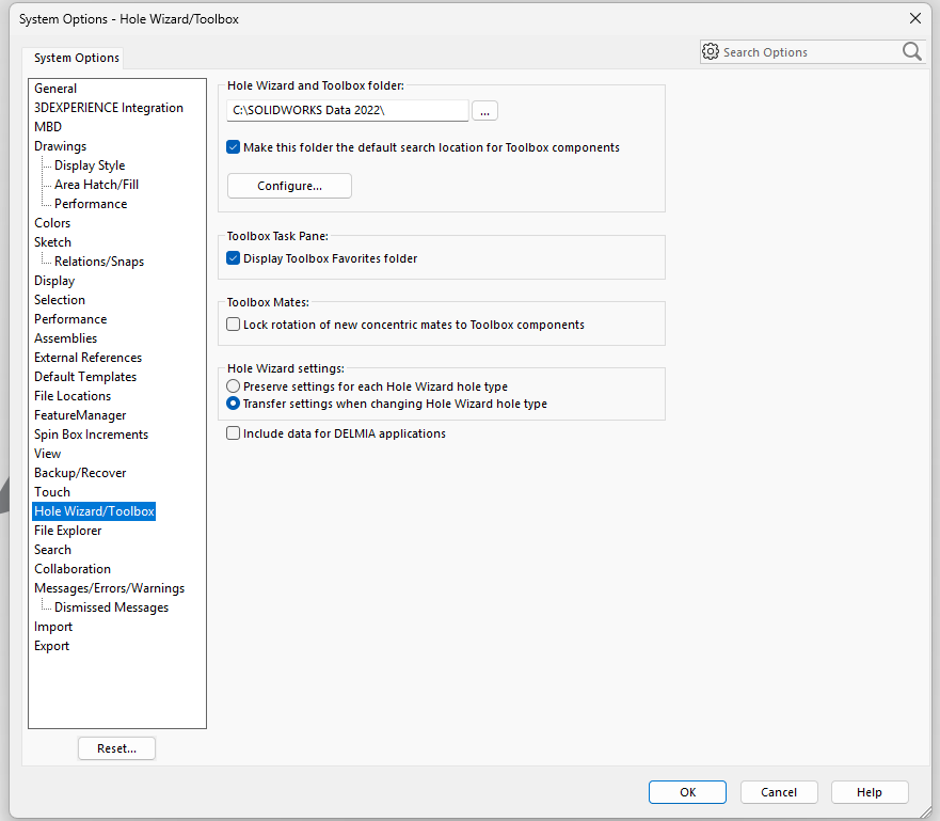Post-Installation SOLIDWORKS System Options - Basic Settings Guide
