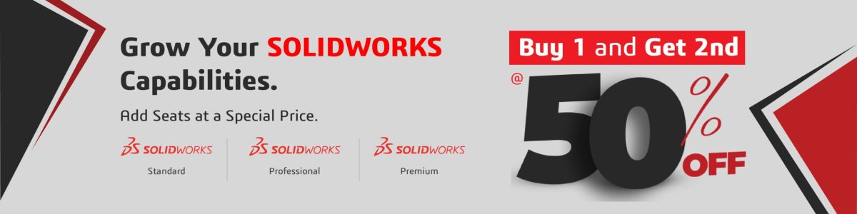 Buy 1 SOLIDWORKS and get another at 50%